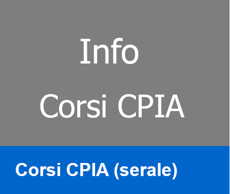 Informazioni Corsi CPIA - Serale